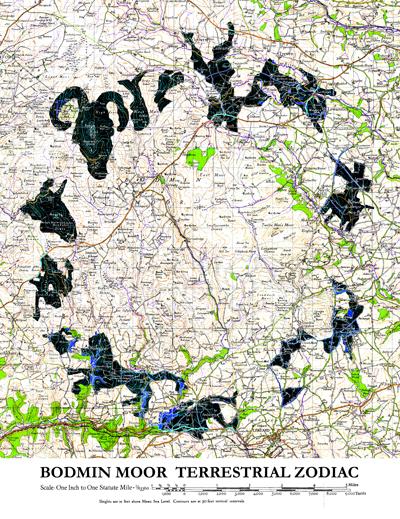 The Bodmin Moor Zodiac as it looked in 1930.